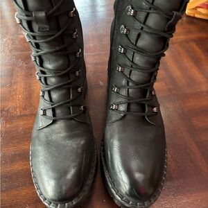 Vintage Foundry Co Henrietta Boots - Granny Boots size 7 Black